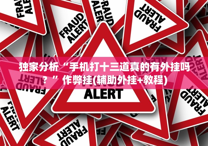 我来教教大家牵手跑胡子开挂会不会被检测出来!详细分享装挂步骤