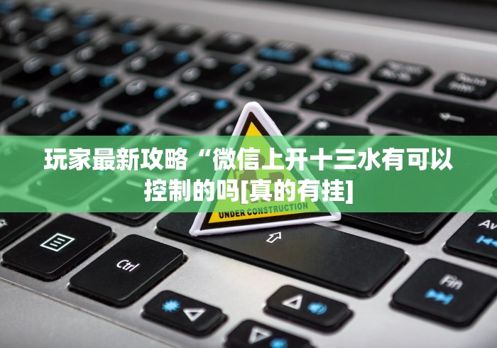 玩家最新攻略“微信上开十三水有可以控制的吗[真的有挂]