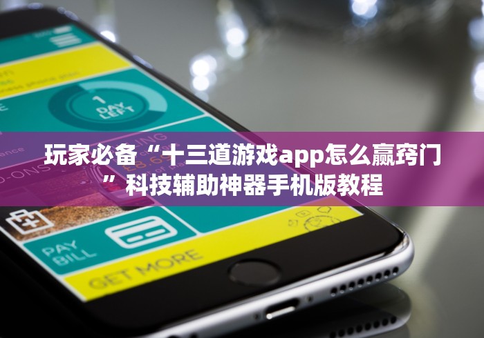 玩家必备“十三道游戏app怎么赢窍门”科技辅助神器手机版教程